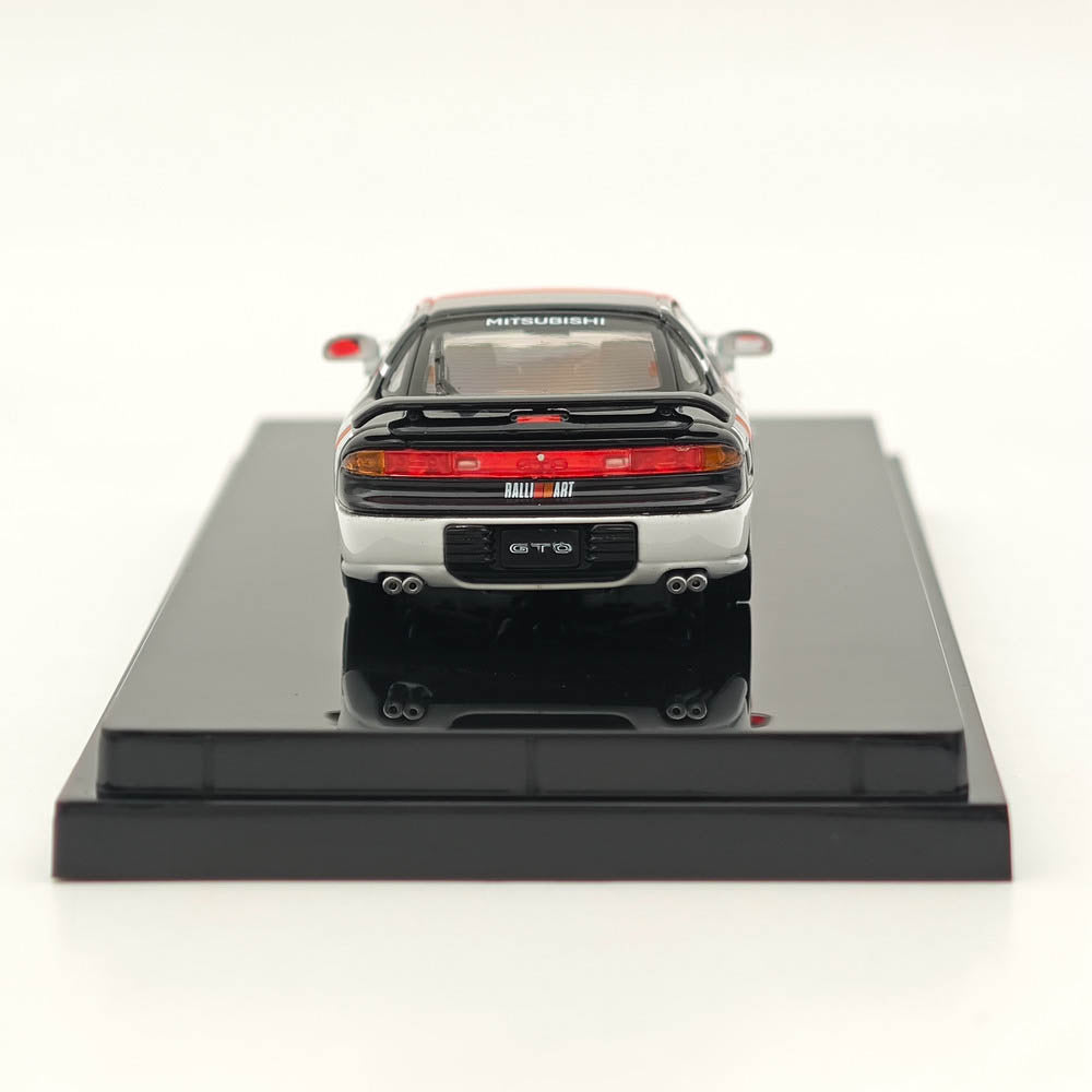 1/64 Scale Mitsubishi GTO Twin Turbo Ralliart White Diecast Model Car - Collectible Japanese Sports Car for Display & Racing Enthusiasts