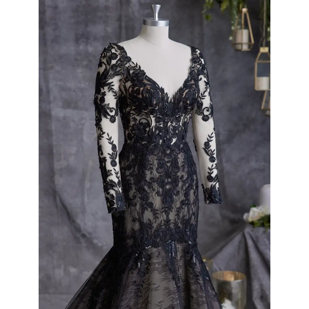 Zander Detachable Sleeves by Sottero and Midgley - Elegant Wedding Dress Sleeves for Brides | Perfect for Church, Outdoor & Formal Weddings