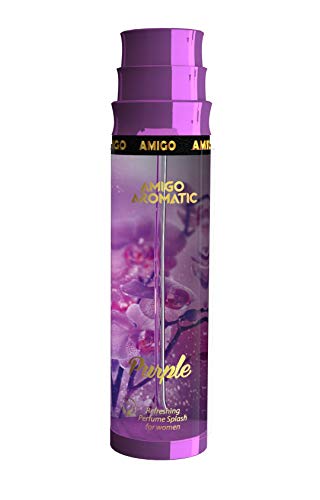 AMIGO Refreshing Body Mist Spray - Natural Moisturizing Perfume Splash for Women & Men | Light Fragrance for Daily Use, Gym, Work & Outdoor Activities