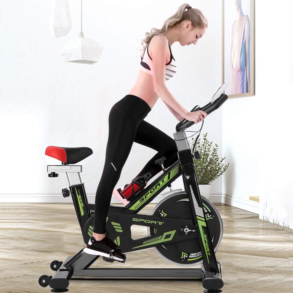 Best Stationary Exercise Bike with Tablet Holder & Comfortable Seat - Perfect for Home Workouts, Cardio Training, and Indoor Cycling Fitness