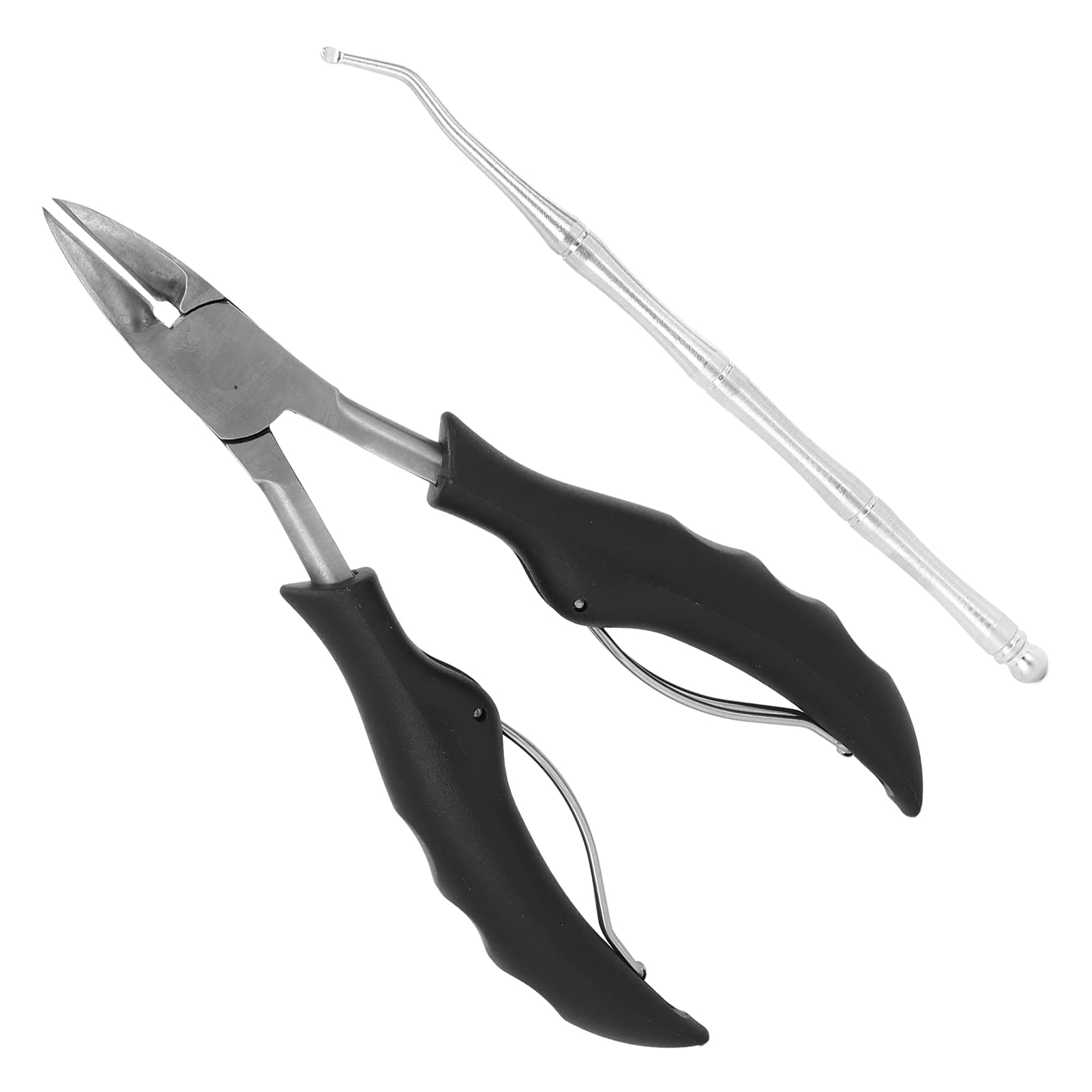 Professional Podiatrist Nail Scissors Set - Olecratic Nail Clippers & Toenail Scissors Kit for Thick & Ingrown Nails - Premium Pedicure & Cuticle Remover Tools for Men & Women - Perfect for Home Pedicures & Professional Nail Care