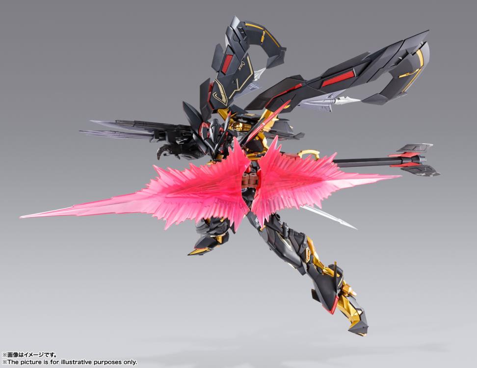 Bandai Metal Build Gundam SEED Astray Gold Frame Amatsu Mina (Princess of the Sky Ver.) 1/100 Scale Action Figure - Premium Collectible Model Kit for Anime Fans & Gundam Collectors | Perfect for Display, Cosplay Props & Gift for Mecha Enthusiasts