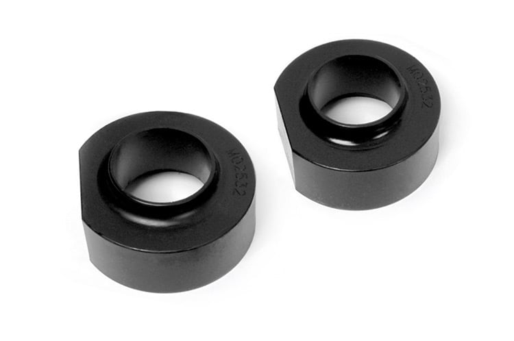 1.75 Inch Lift Leveling Kit for Jeep Cherokee XJ, Wrangler TJ & Wrangler Unlimited (7594) - Off-Road Suspension Upgrade for Enhanced Ground Clearance & Performance