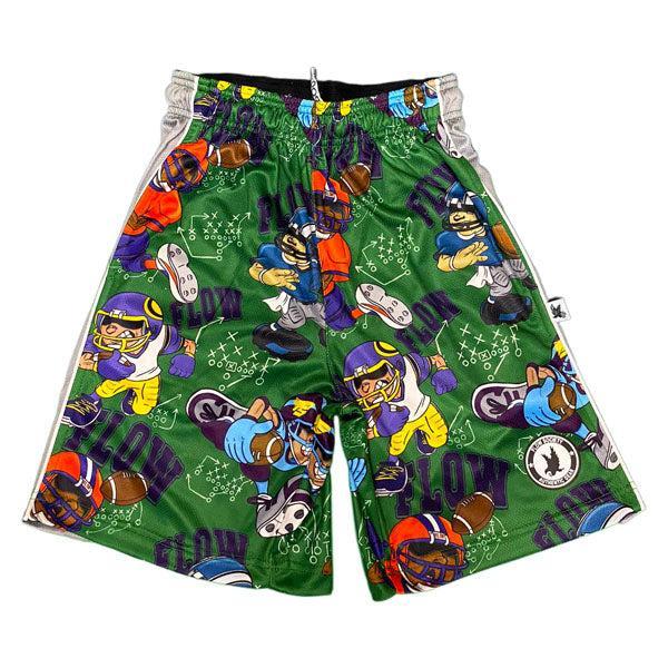 Boys Gridiron Greats Football Shorts - Youth Athletic Performance Shorts for Football Training & Games - Perfect for Practice, Workouts & Casual Wear