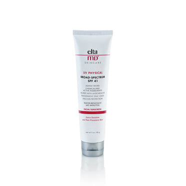 EltaMD UV Physical SPF 41 Tinted Mineral Sunscreen for Face - Oil-Free, Broad Spectrum Protection for Sensitive Skin | Daily Use, Outdoor Activities & Post-Procedure Care