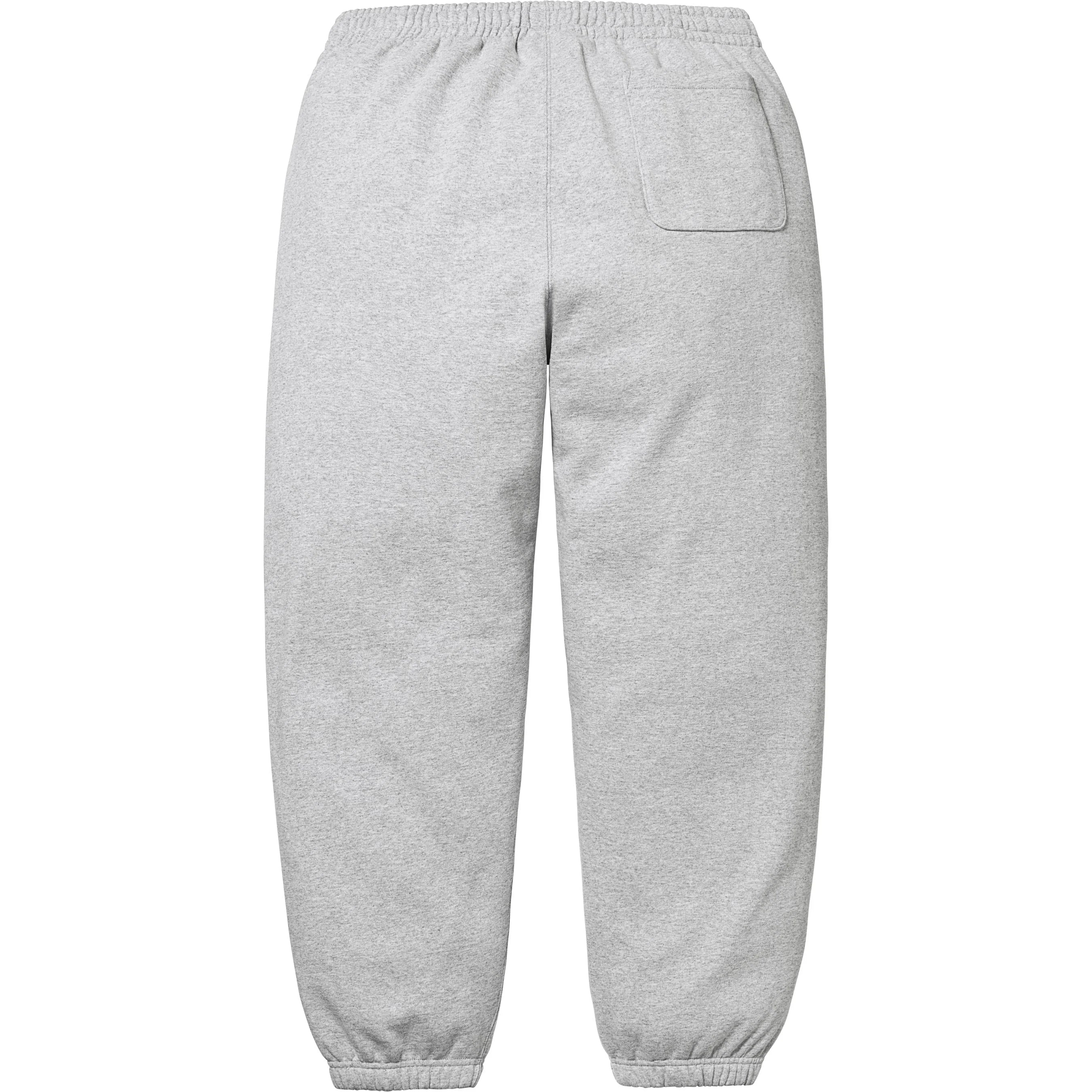 SUPREME 24FW Satin Applique Sweatpants - Men's Luxury Joggers for Casual Wear & Street Style Fashion