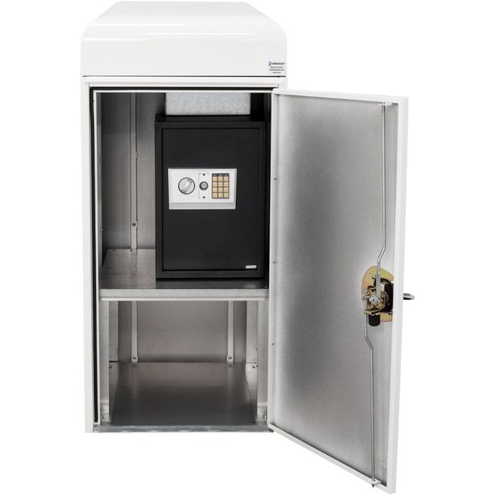 Kingsley 04 9850 Collection Point 30 Payment Depository - Secure Cash Drop Box with Key Lock for Retail Stores, Banks & Offices | Durable Money Safe for Daily Transactions & Deposits