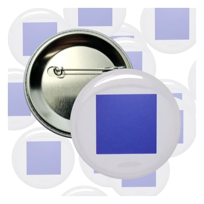 Stop Jewish Hate - Bulk Pack of 100 Blue Square Pinback Buttons (2.25 Inch) for Protests, Awareness Events & Solidarity Campaigns