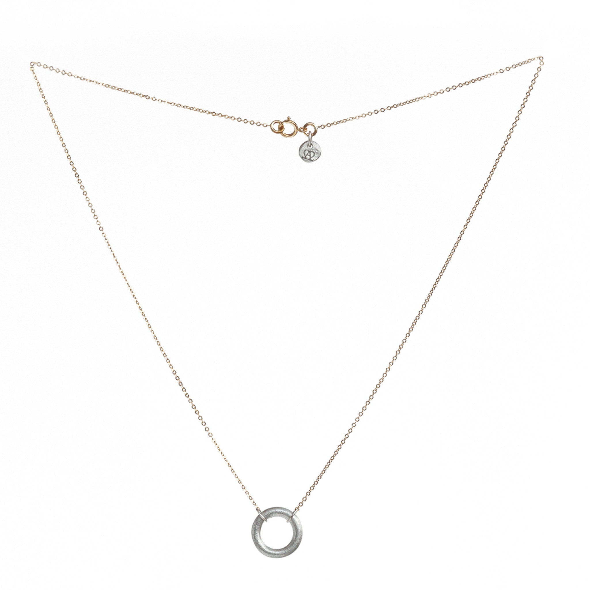 VIRTUOUS Full Circle Necklace - Handmade Peacebomb Jewelry from Laos | Sustainable Ethical Fashion Gift for Women | Perfect for Everyday Wear, Special Occasions & Meaningful Gifts