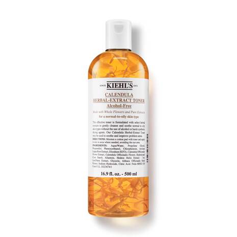 Organic Calendula Herbal Extract Alcohol-Free Toner for Sensitive Skin - Hydrating & Soothing Facial Toner for Dry, Acne-Prone Skin - Perfect for Daily Skincare Routine & Post-Shave Care