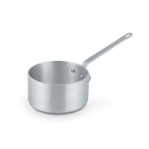 Vollrath Wear-Ever 4107 2.5 Quart Ultra Heavy Duty Aluminum Sauce Pan - Professional Grade Cookware for Restaurants, Catering & Home Cooking
