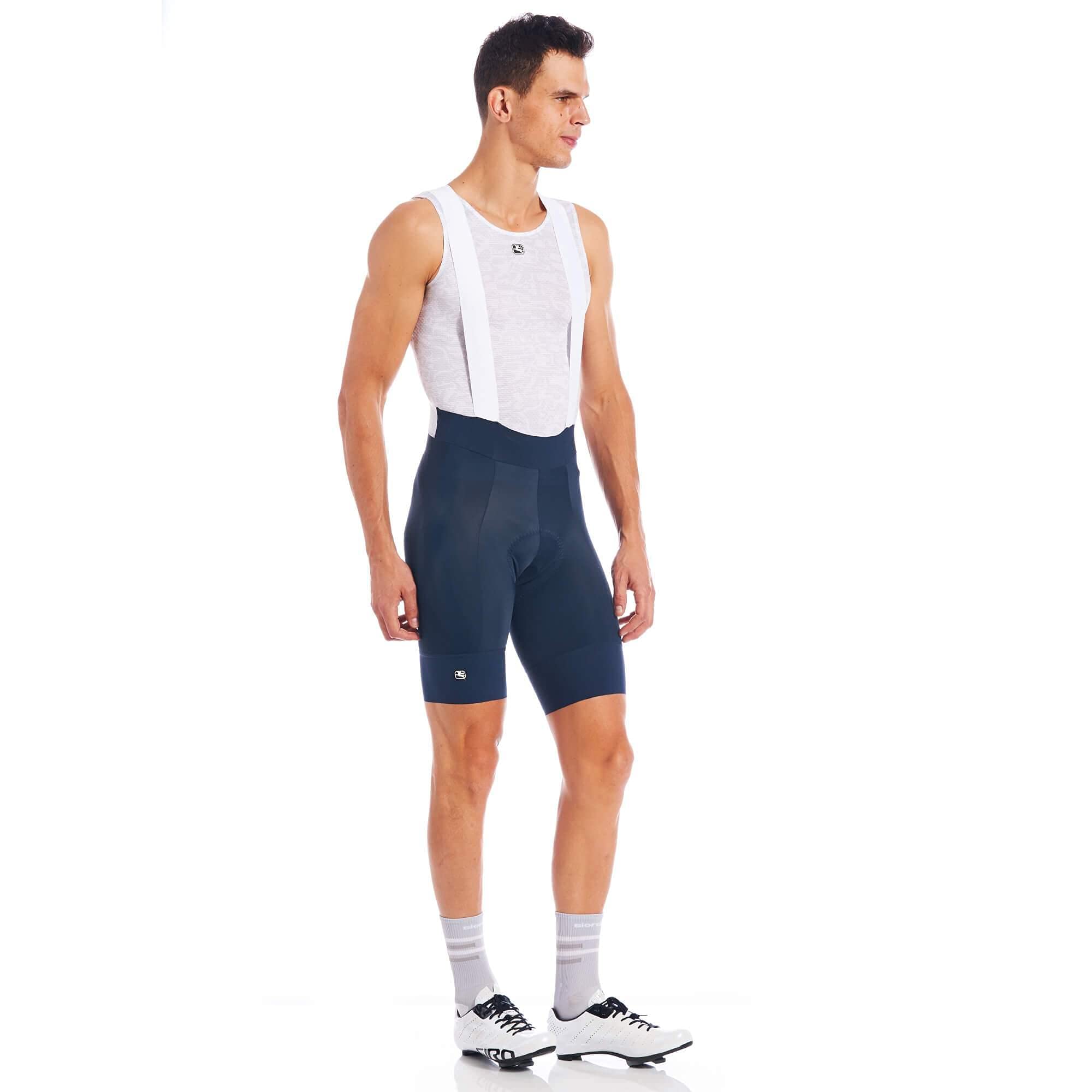 Giordana Men's Fusion Cycling Bib Shorts - High Performance Bike Shorts for Road & Mountain Biking - Comfortable & Breathable for Long Rides