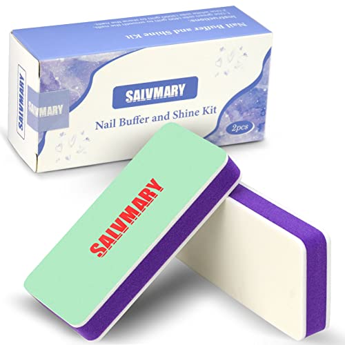 Professional 2-Sided Nail Buffer Block - 400/3000 Grit Nail Polisher & Shiner for Manicure & Pedicure | Perfect for Salon, Home Use & Nail Art Enthusiasts