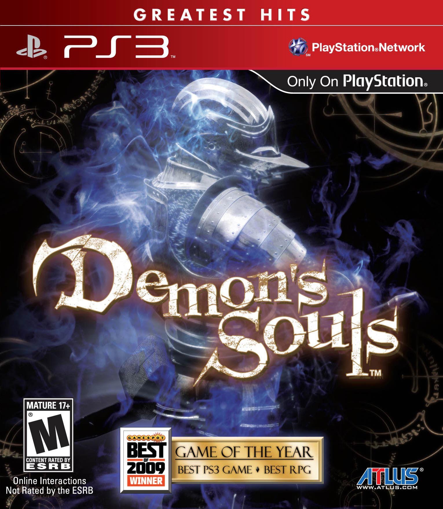 Demon's Souls (Greatest Hits) - PlayStation 3 (Renewed) | Classic Action RPG Game for PS3 | Perfect for Hardcore Gamers & Souls Series Fans