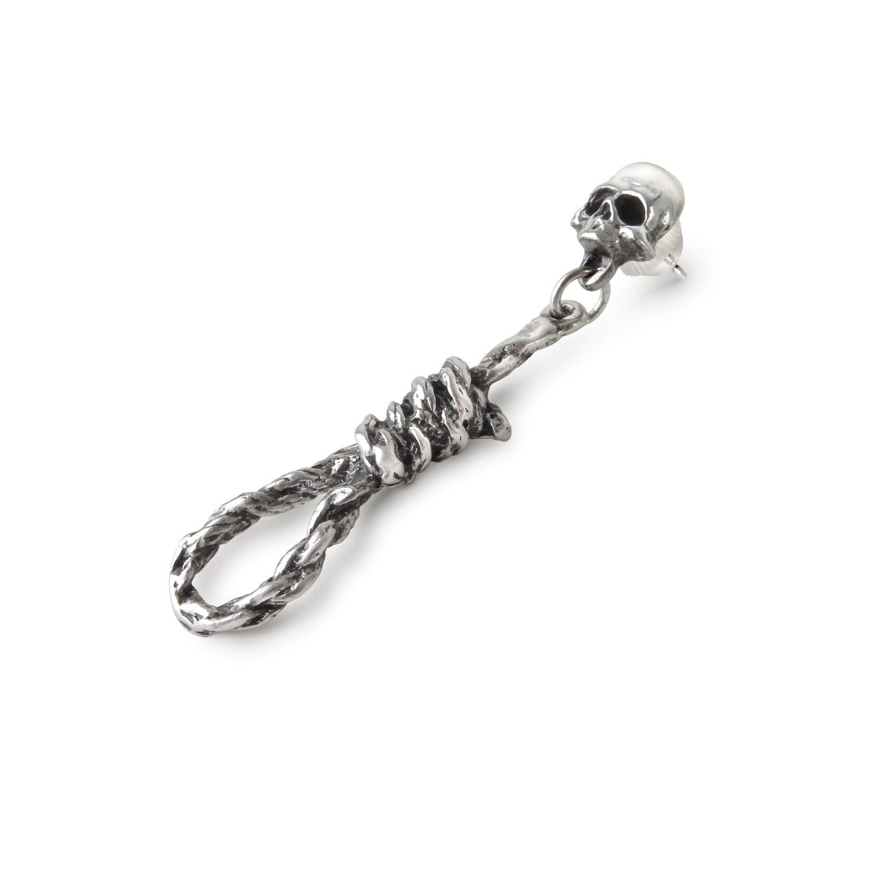 Gothic Hangman's Noose Earrings for Women - Punk Rock Skull Jewelry - Perfect for Halloween Costume & Alternative Fashion Accessories