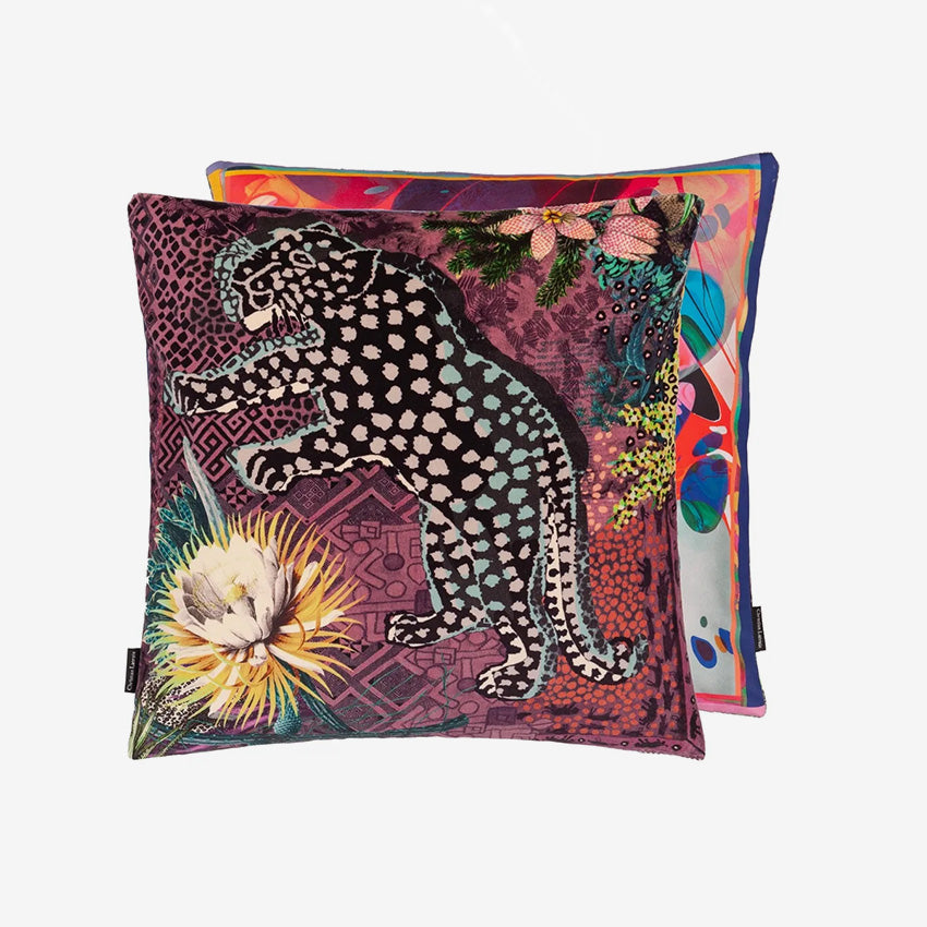 Christian Lacroix Pantera Decorative Throw Pillow Cover - Luxury Home Decor for Sofa, Bed & Living Room - Elegant Cushion for Modern Interior Design