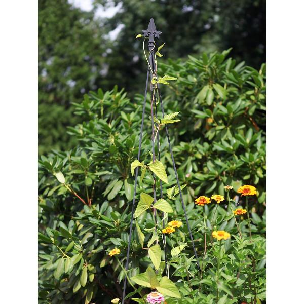 Fleur De Lis Garden Trellises - Elegant Metal Vine Support for Climbing Plants, Roses & Flowers | Perfect for Outdoor Gardens, Patios & Backyard Decor