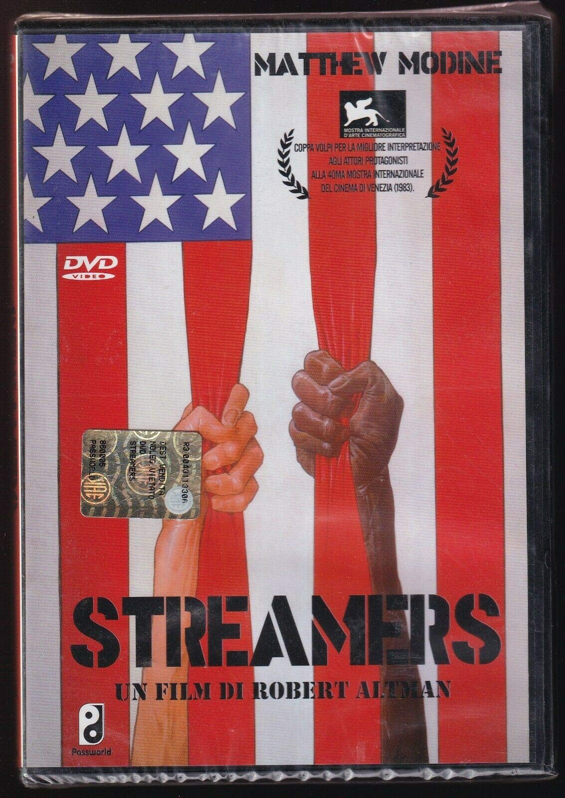 Streamers (1983) DVD - Italian Import, PAL Format, Region 0 - Classic War Drama Film for Movie Collectors & History Buffs