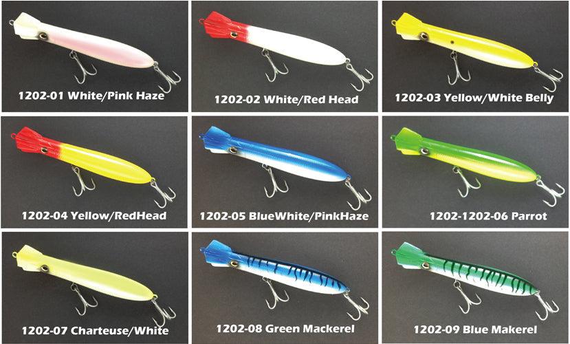 Northbar Tackle Flying Squid Fishing Lures - Premium Saltwater & Freshwater Squid Lures for Bass, Trout & Saltwater Game Fish - Perfect for Deep Sea Fishing & Kayak Angling