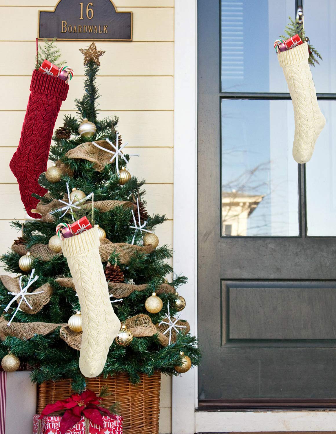 DearHouse Christmas Stockings - 4 Pack 19