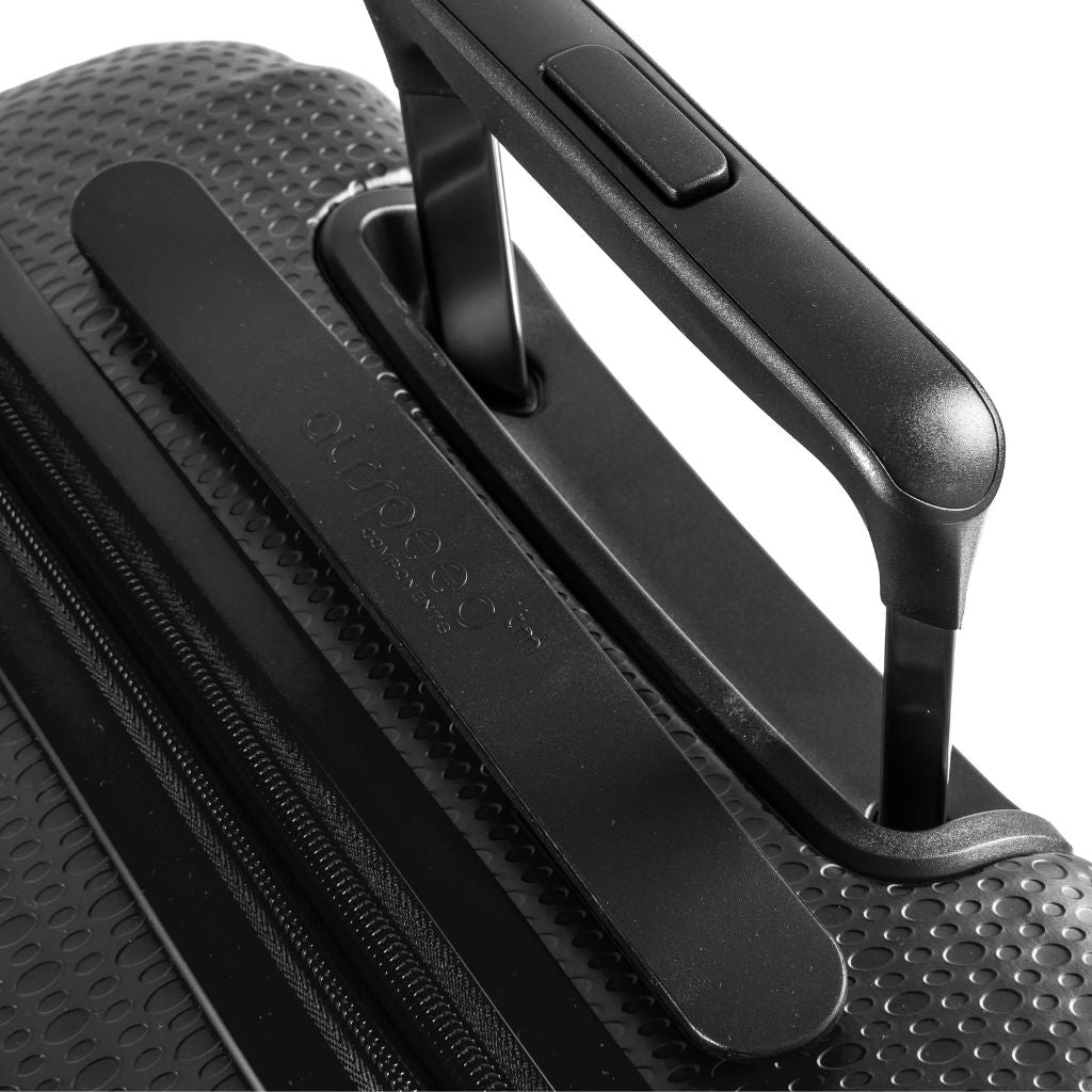 Epic GTO 5.0 20-Inch Carry On Lightweight Hardside Luggage - Frozen Black | TSA Approved Spinner Suitcase for Air Travel, Business Trips & Weekend Getaways