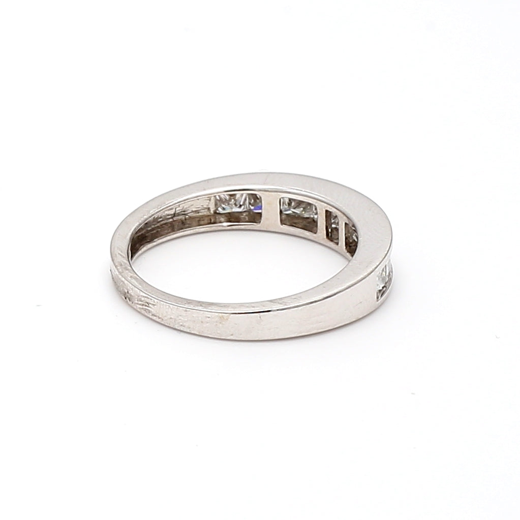 0.98 Carat Round Brilliant F SI1 Diamond Engagement Ring in 14K White Gold - Perfect for Proposals, Anniversaries & Wedding Bands