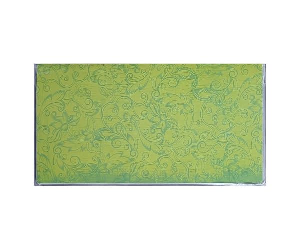 Green Floral Swirl