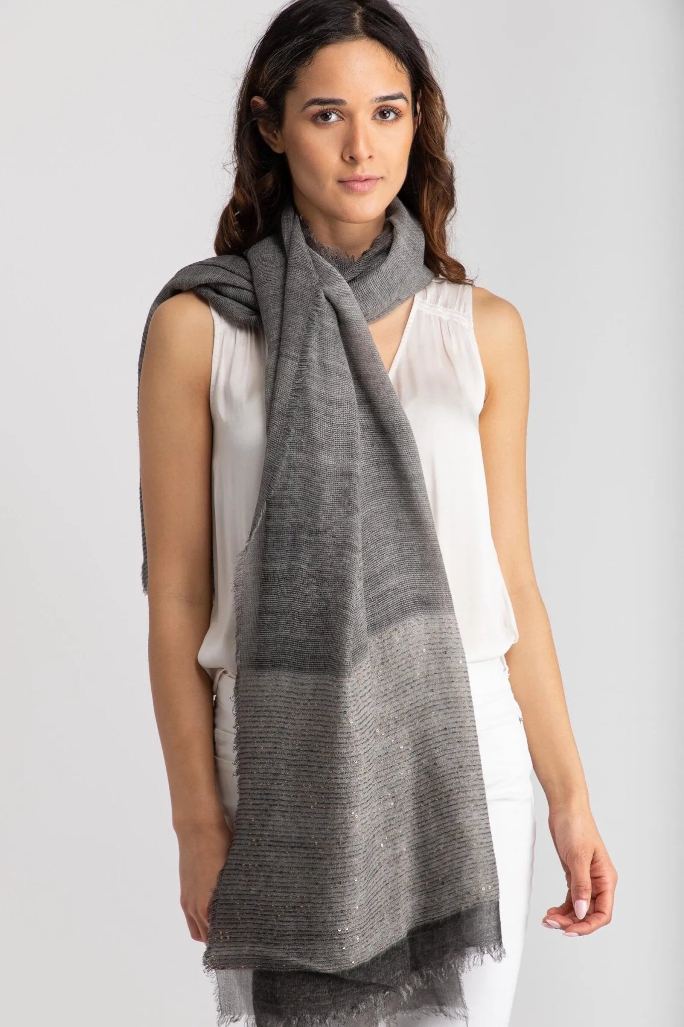 Lenox Shimmering Scarf - Elegant Women's Fashion Accessory for Parties, Weddings & Evening Events