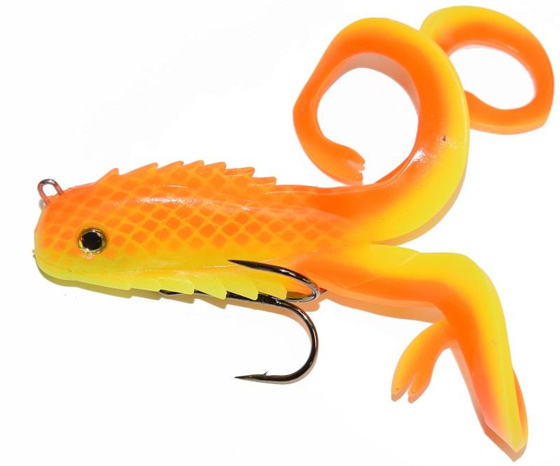Chaos Tackle Micro Medussa Fishing Lures (2 Pack) - Perfect for Bass, Trout, and Panfish in Freshwater Lakes and Rivers
