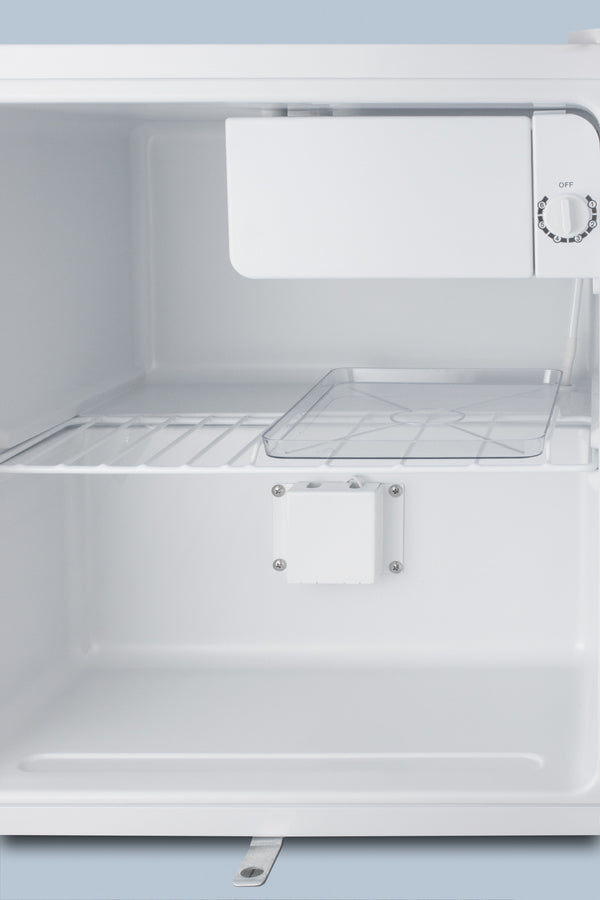 Accucold Compact Refrigerator Freezer with NIST Calibrated Thermometer - 1.9 Cu Ft Mini Fridge for Home, Office, Dorm, or RV | Perfect for Beverages, Snacks & Medication Storage