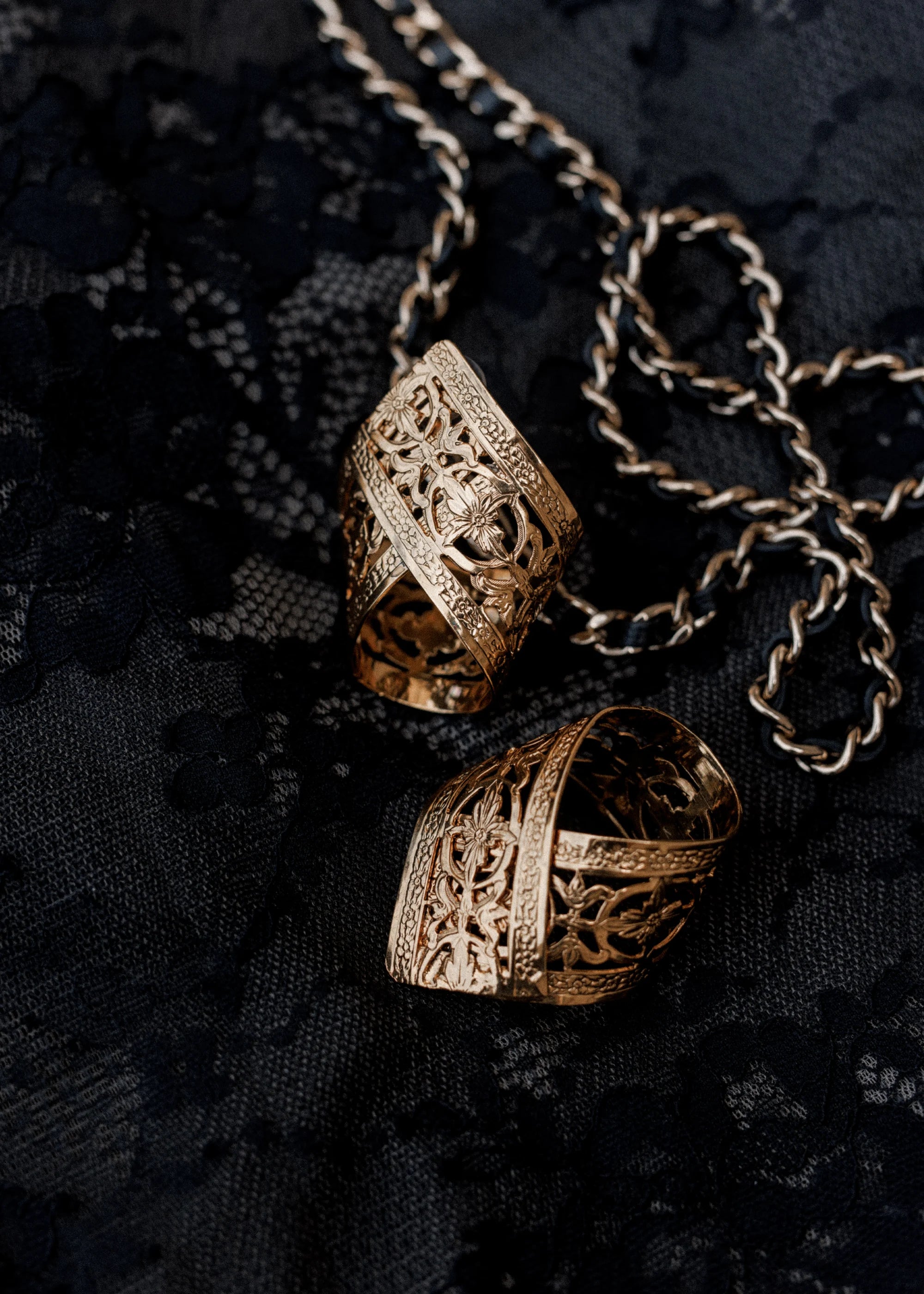 Jennifer Behr x Léanne Ansar Jeannine Gold Earrings - Elegant Dangle Earrings for Women, Perfect for Weddings, Parties & Special Occasions