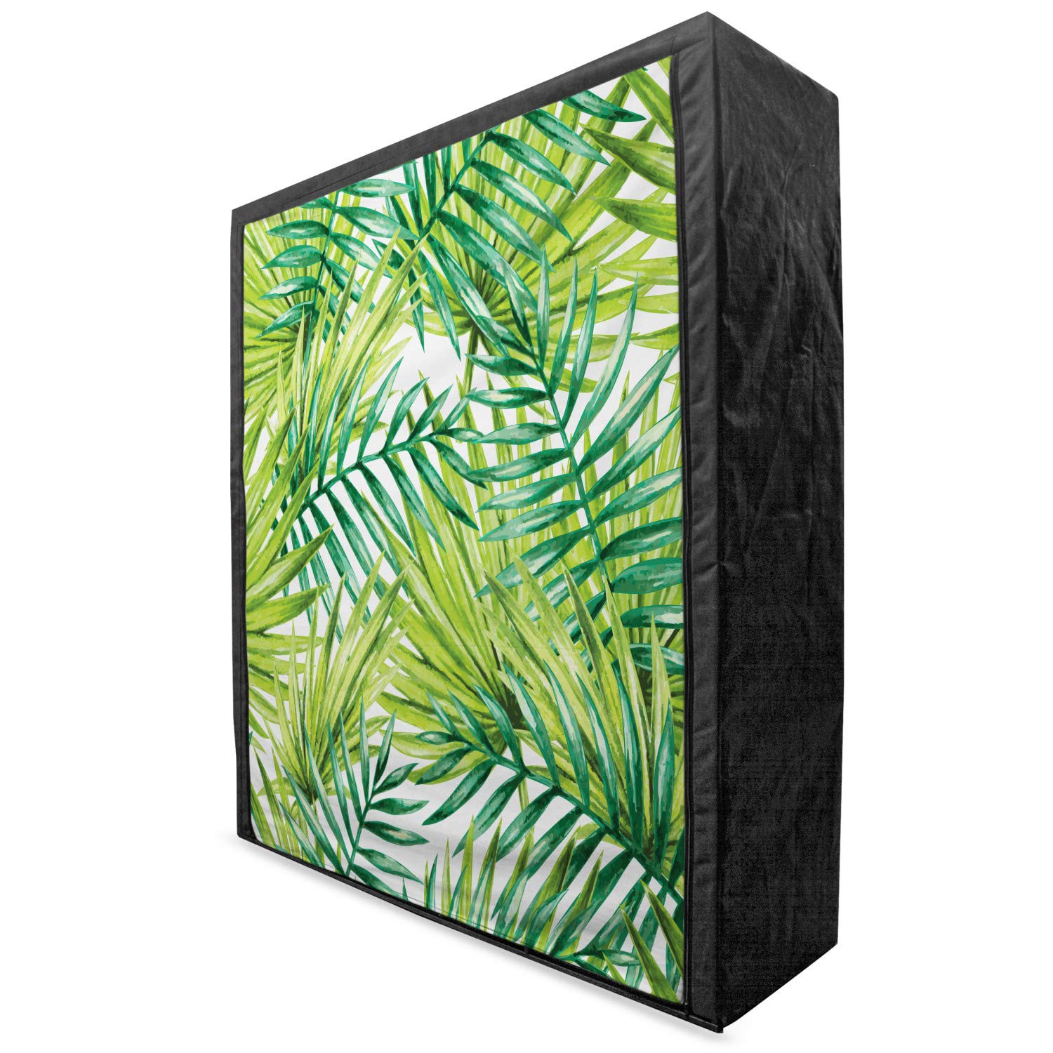 Ambesonne Portable Fabric Wardrobe with Shelves - 59