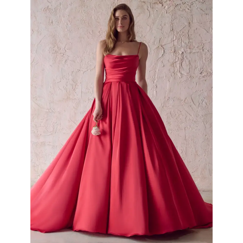 Maggie Sottero Scarlet Lace Wedding Dress - Elegant A-Line Gown for Brides, Church Ceremony & Formal Reception