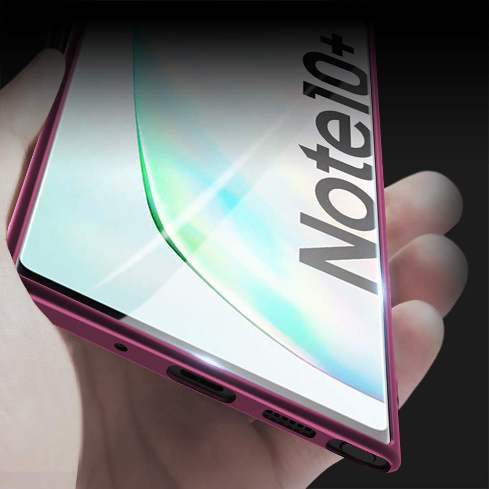 X-level Slim Fit Soft TPU Ultra-Thin Galaxy Note 10 Plus/Note 10 Plus 5G Case with Matte Finish Coating for Enhanced Grip - Perfect for Everyday Use and Travel
