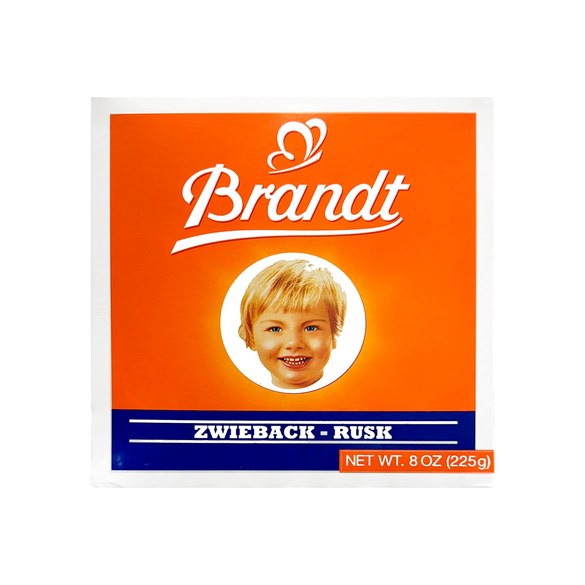Brandt Zwieback Rusk - Sweetened Crispy Bread for Teething Babies & Kids | 8oz Pack of 3 | Perfect with Coffee, Yogurt or as Healthy Snack | Great for Travel, School Lunch & Baby Teething Relief