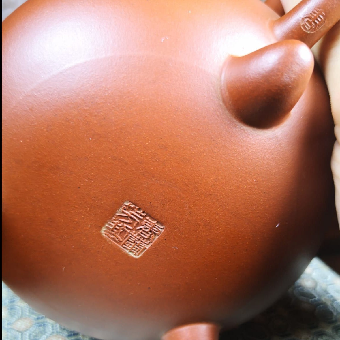 Yixing Purple Clay Teapot - Three-Legged Yun Jian Ru Yi Design by Cao Lanfang, National Senior Craft Artist | Handmade Chinese Tea Ceremony Pot for Gongfu Tea, Oolong & Pu-erh Brewing