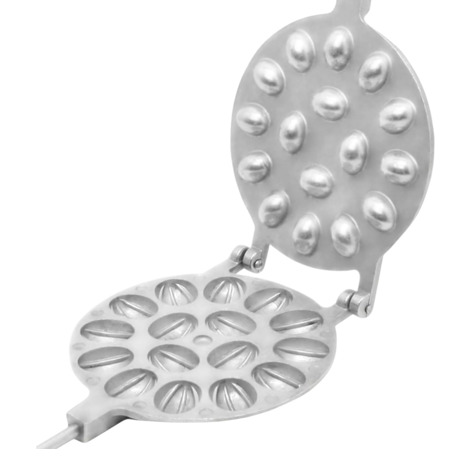 Walnut Cookie Mold Set - Oreshek Mushroom & Acorn Maker - 12 Cavity Pastry Mold for Russian Soviet Cookies - Includes Bonus Russian Recipe Book - Perfect for Baking Traditional Oreshki & Holiday Treats