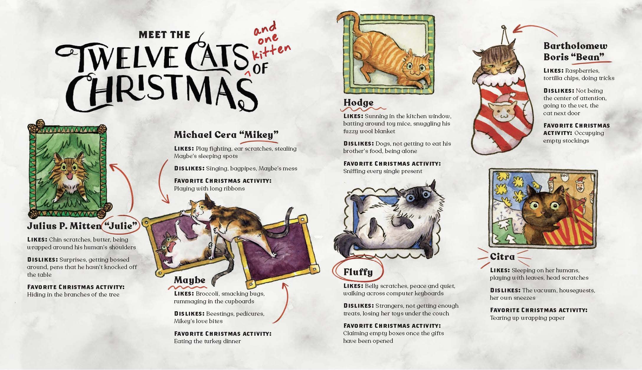 The Twelve Cats of Christmas - Fun Holiday Cat Book for Kids & Adults - Perfect Christmas Gift for Cat Lovers (Reading, Decor, Gift Giving)