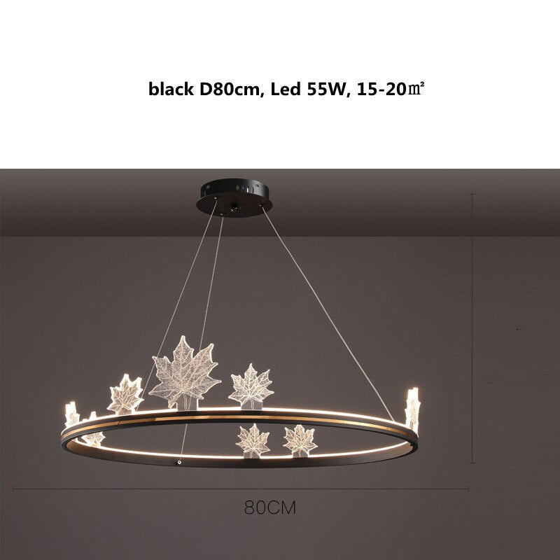 1 ring black D80cm