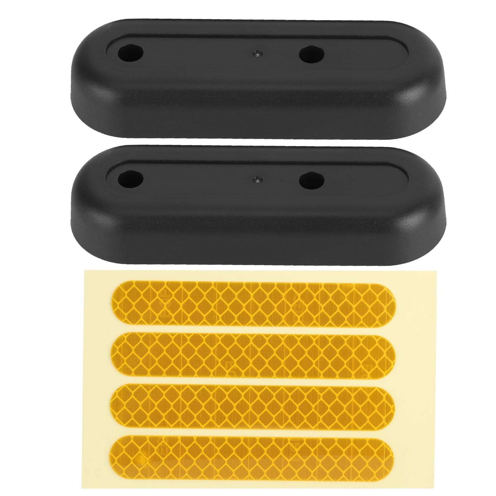 Keenso PET Plastic Electric Scooter Fork Cover - Decorative Rear Fork Protector with Reflective Sticker for Ninebot Max G30 | Commuter Safety & Customization Accessory