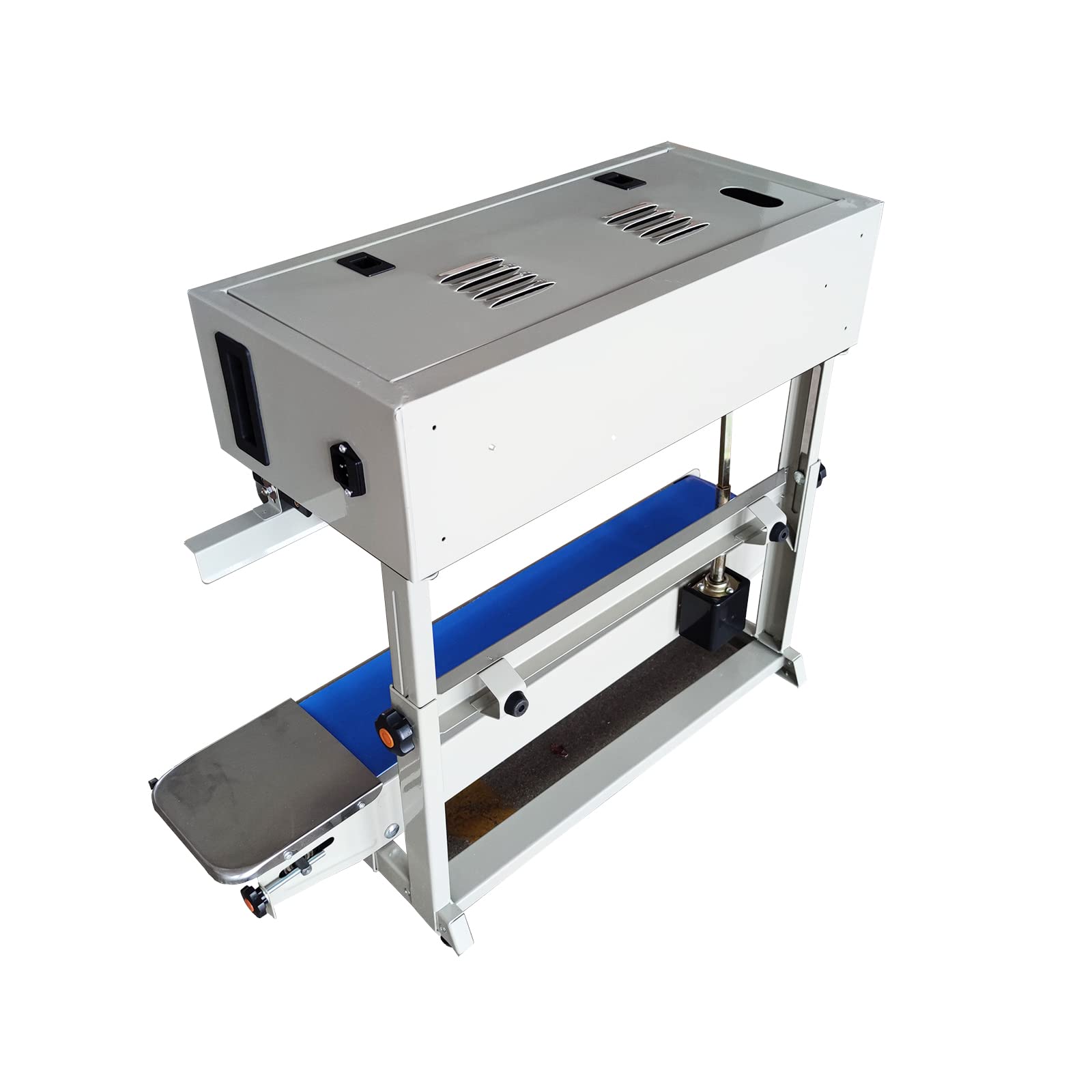 INTBUYING FR-880 85W Automatic Continuous Bag Sealing Machine - Vertical Band Sealer for PVC Membrane Bags & Films (110V) | Ideal for Food Packaging, Retail & Industrial Use