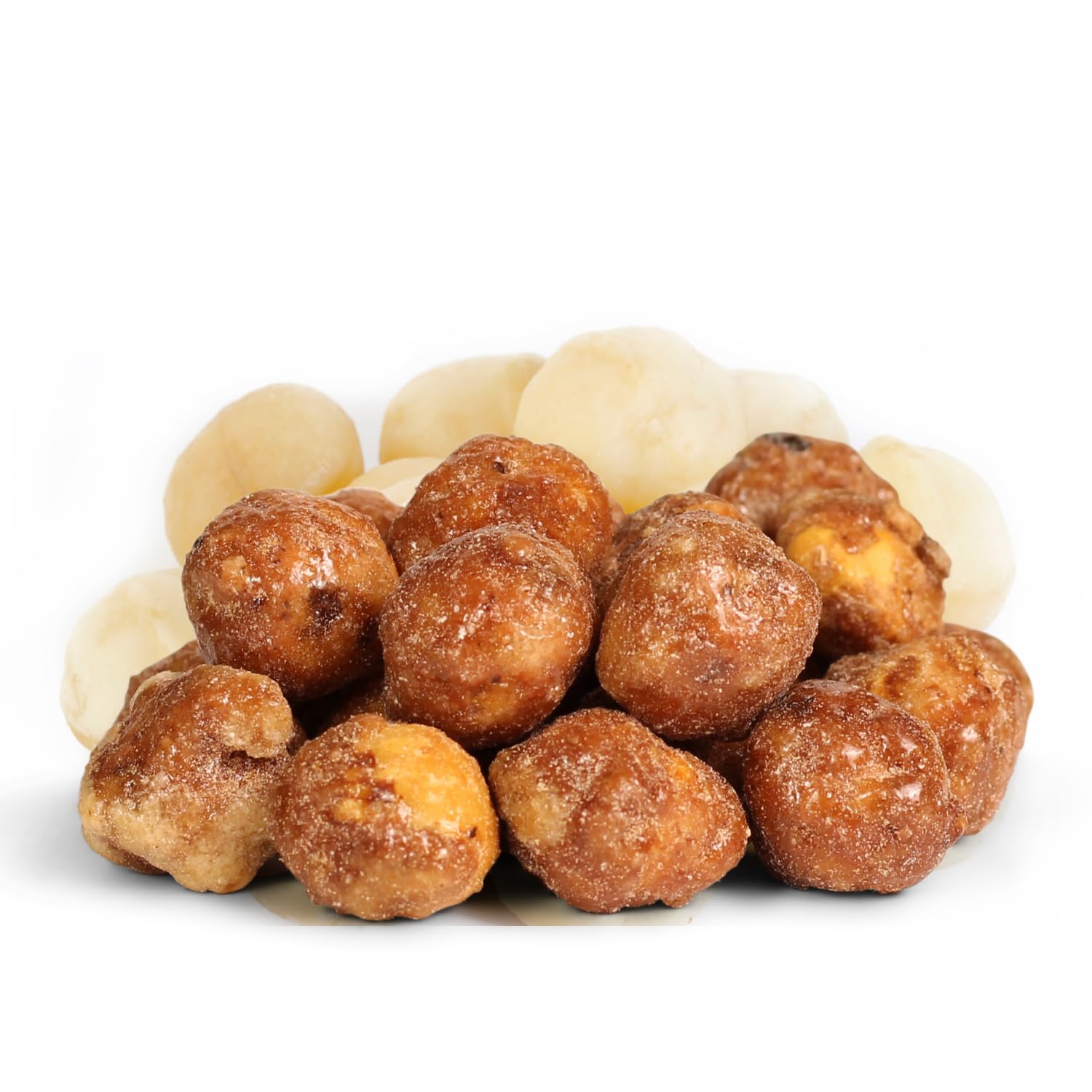 Premium Gourmet Toffee Coated Macadamia Nuts - 10 lbs Bulk Bag - Sweet Crunchy Caramelized Snack - Perfect for Parties, Gifts & Office Treats - Its Delish Brand