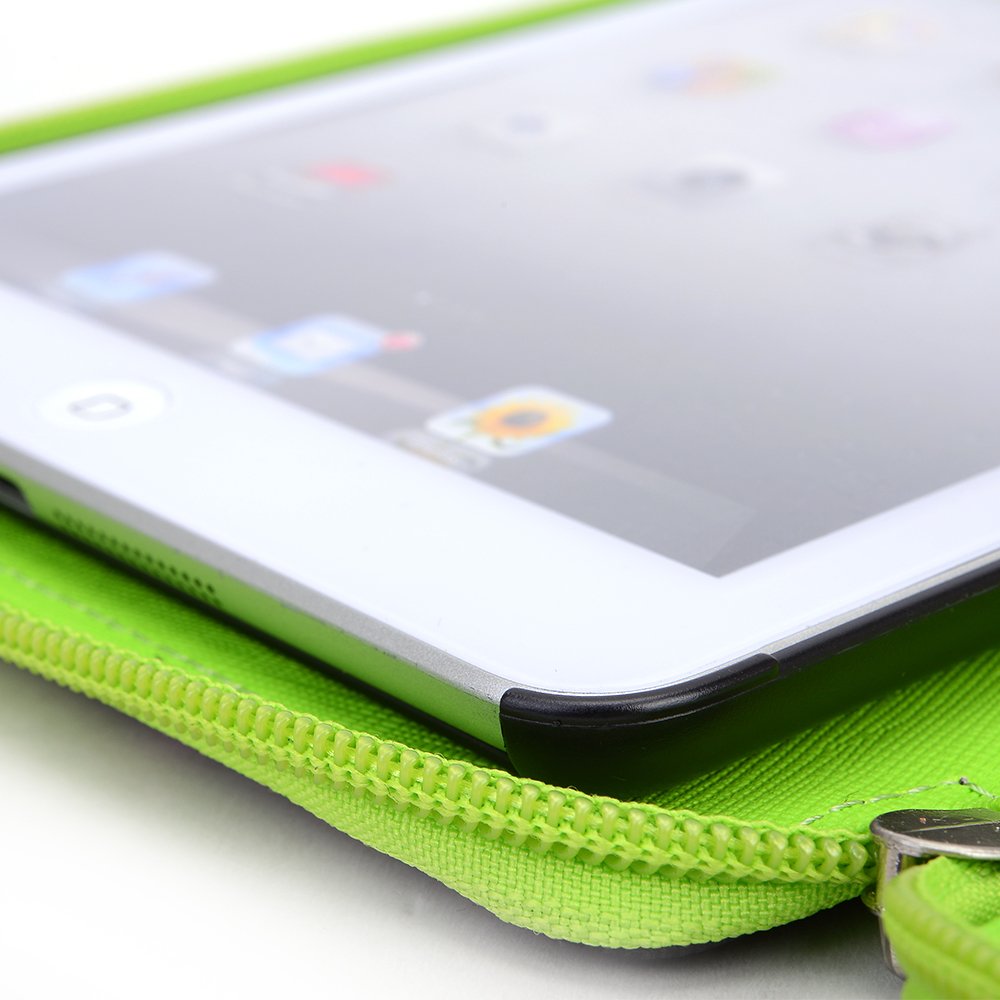Premium Kroo 8-Inch Tablet Case with Built-In Stand & Card Slot - Purple Protective Cover for iPad/Samsung Galaxy Tab - Perfect for Work, Travel & Home Use