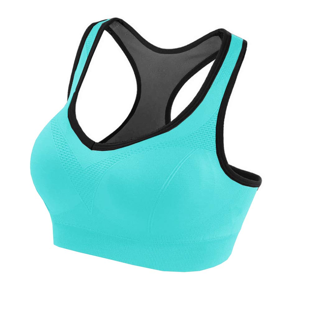 High Impact Sports Bra for Women - Supportive Workout Top for Running, Gym & Yoga - Moisture Wicking & Breathable Activewear