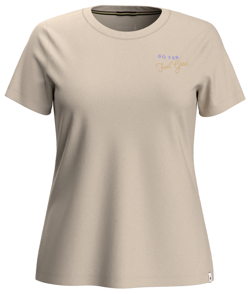 Smartwool 2023 Women's Denver Skyline Graphic Short Sleeve T-Shirt - Moisture Wicking Hiking & Travel Tee for Outdoor Adventures