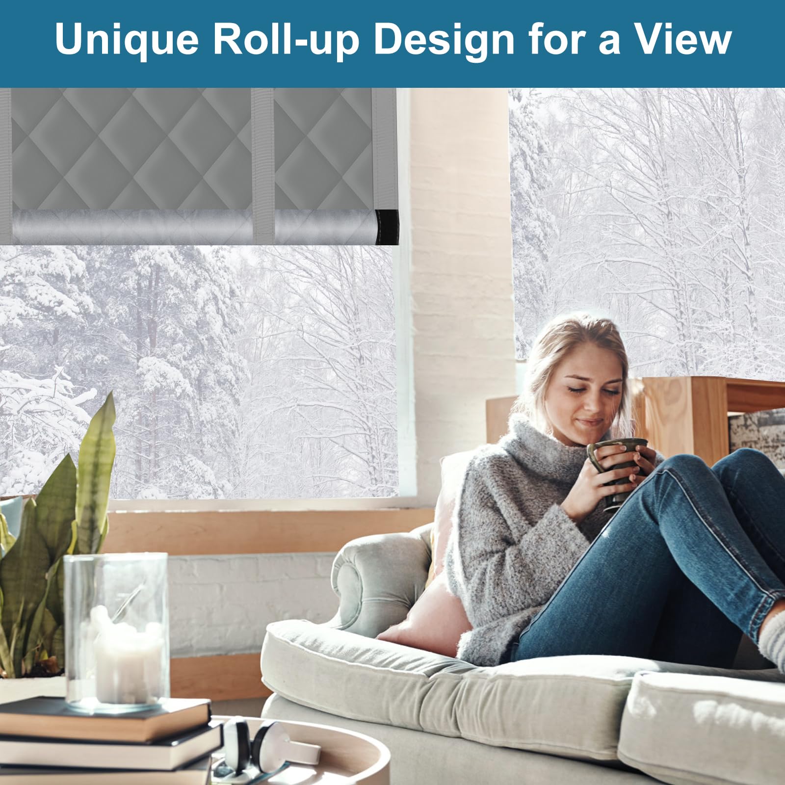Thermal Window Insulation Kit 26x38 Inch - Winter Warmth for 24x36 Windows