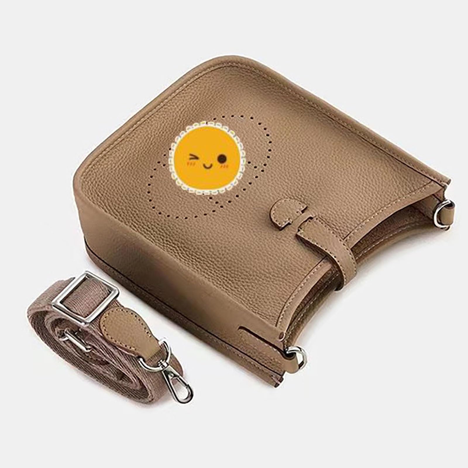 Stylish Women's Leather Crossbody Bag with Flap - Elegant Shoulder Purse for Party, Banquet & Evening Events | Perfect Clutch for Date Night, Wedding & Special Occasions