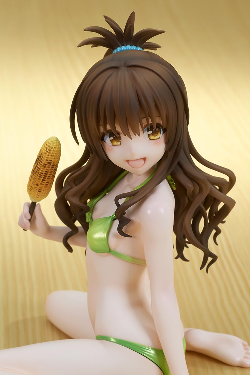 Ques Q Love-RU Darkness 1/7 Scale PVC Figure - Mikan Yuuki in Bikini (12cm) - Anime Collectible for Display & Gift