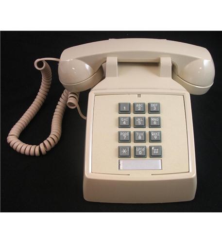 250009 VBA 20M Volume Control Desk Telephone in Ivory - Ideal for Office, Home, and Business Use