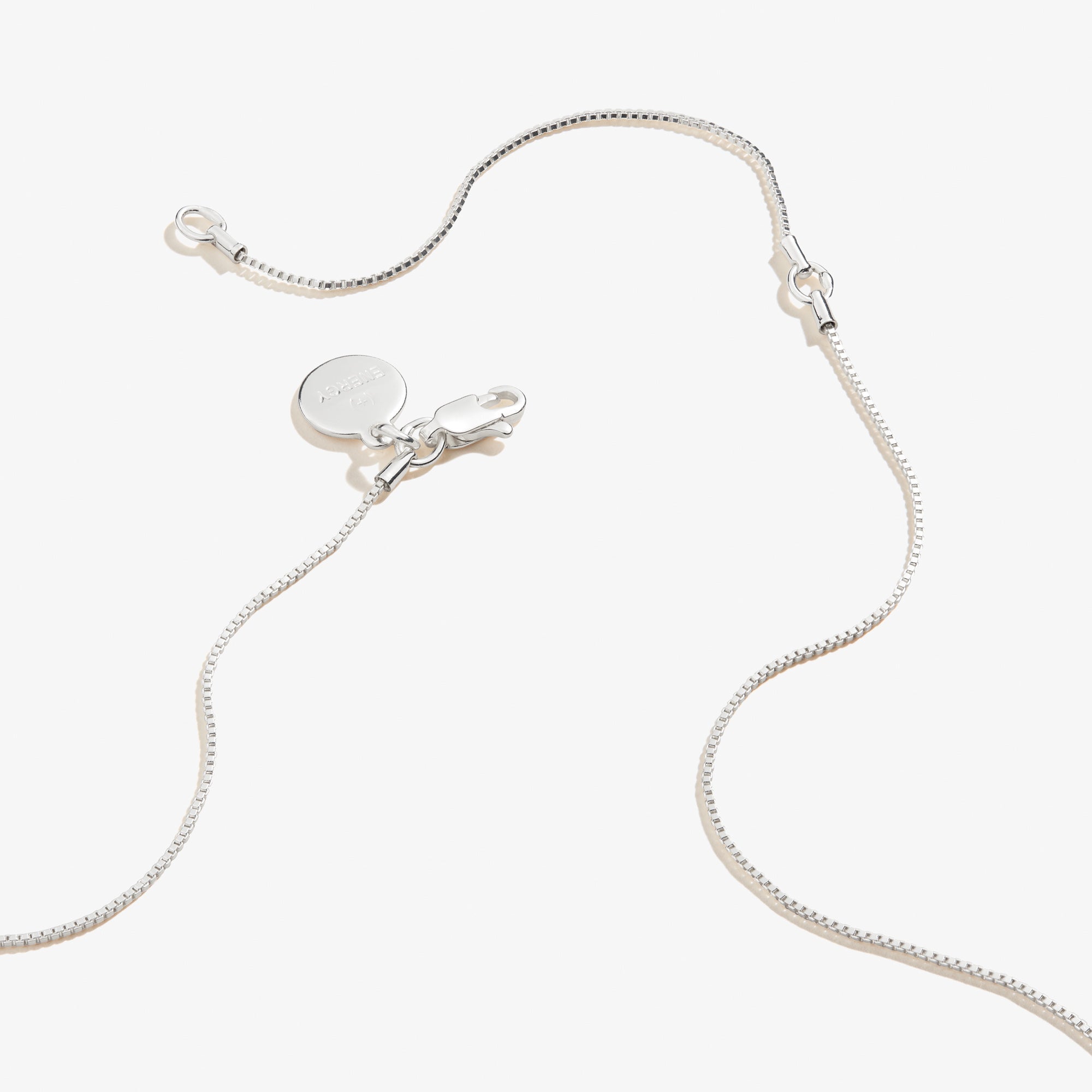 Delphinium Flower 'Celebrate Life And Make Memories' Sterling Silver Necklace - Perfect for Anniversaries, Birthdays & Special Occasions